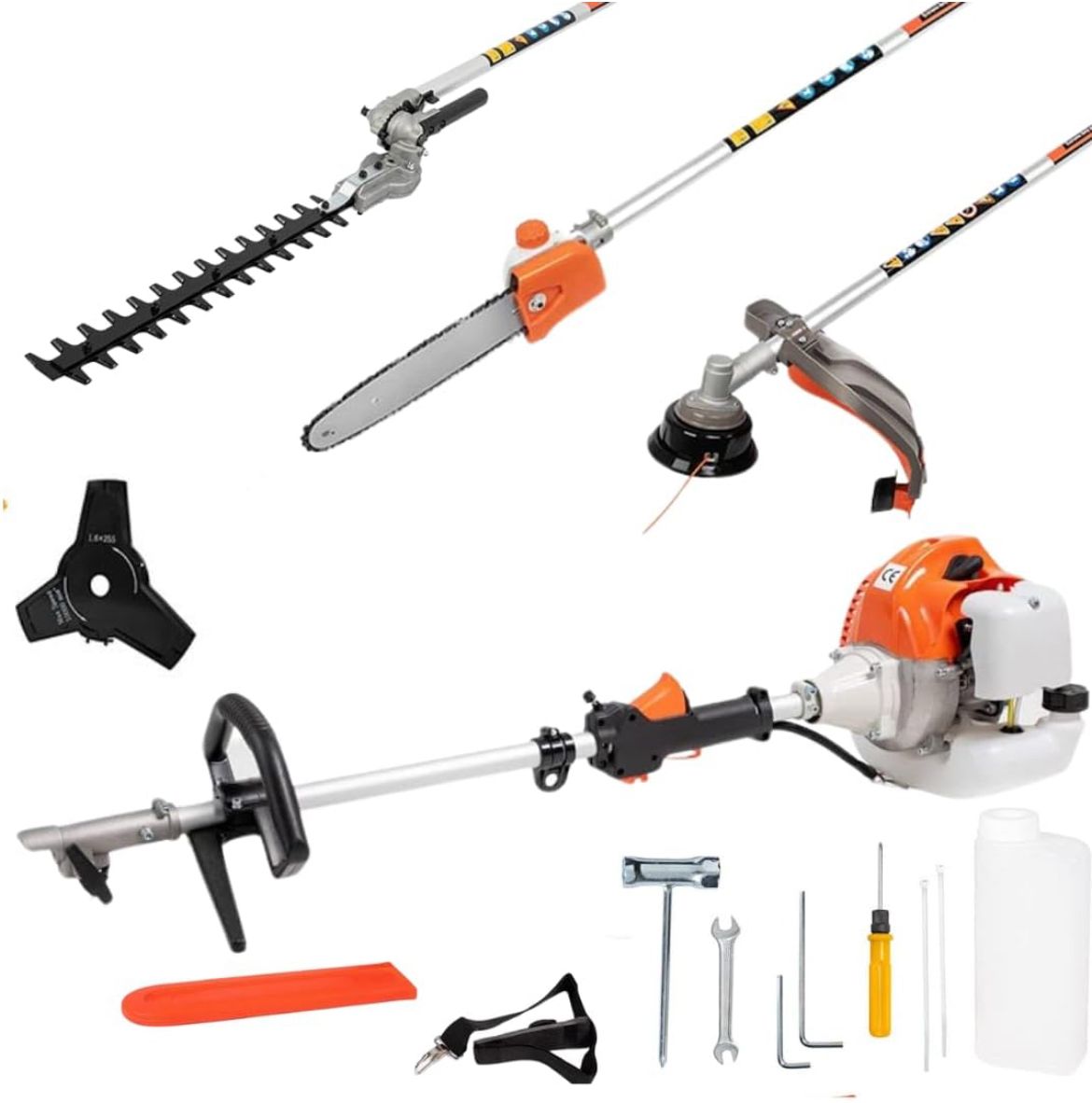 Decespugliatore Multifunzione 4 in 1 a Scoppio